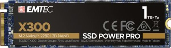 Emtec X300 Power Pro 1TB M.2 NVMe (ECSSD1TX300)