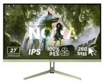 27" Arozzi NOVA 27T2K260 zelená / Monitor / IPS / 2560x1440 / 260Hz / 1ms / 2x HDMI / 2x DP (AZ-NO-27T2K260-FST)