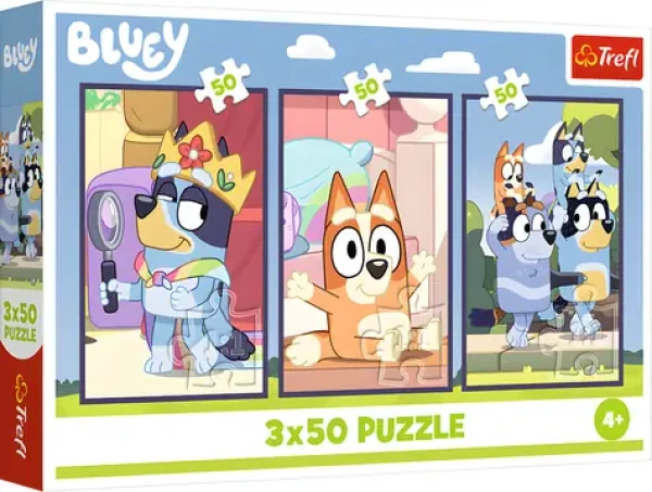 Trefl Puzzle Bluey: Rodina