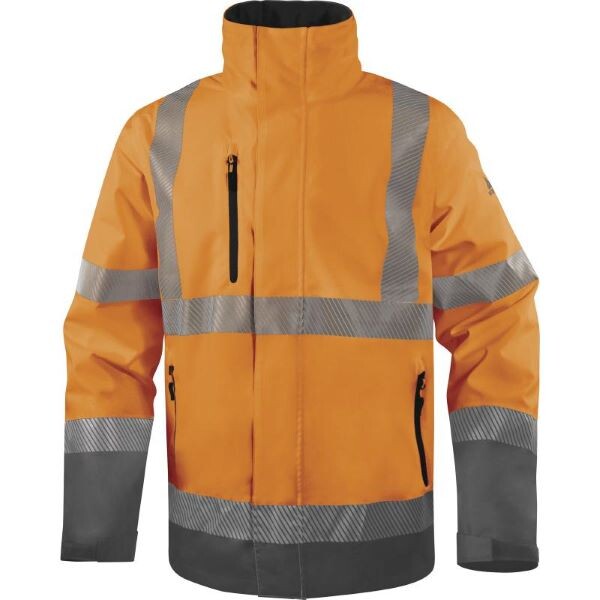 Pracovná mikina Delta Plus TRACK Farba: Oranžová Žiarivá, Veľkosť: 2XL (TRACKORXX)