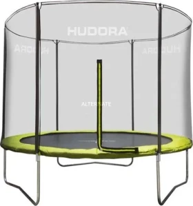 Hudora Fabulous 300 čierno-žltá / Trampolína / priemer 300 cm / nosnosť 100 kg / od 6 rokov (65830)