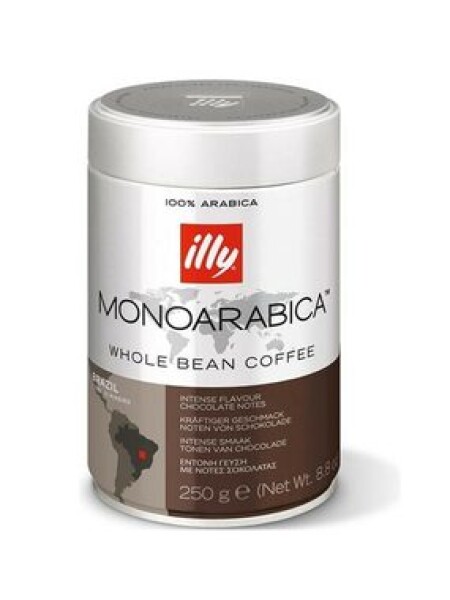 Illy Monoarabica Brazil 250 g / Zrnková káva / 100% Arabica / Plechovka (8003753970042)