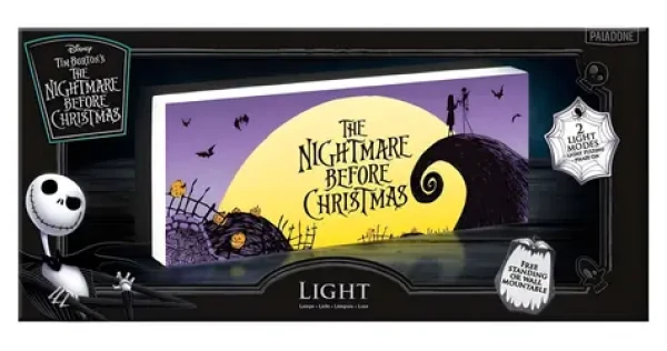 Paladone Nightmare Before Christmas Light / Stolová lampa / 3x AAA / USB (PP12276NBCEPM)