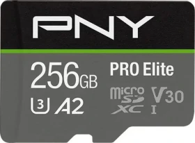 PNY PRE Elite microSDXC 256 GB / Pamäťová karta / Class 10 / UHS-I / U3 / A2 / V30 (P-SDU256V32100PRO-GE)