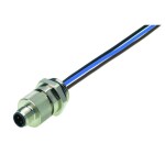 Weidmüller POS-4P M12 PG13,5 150MM zabudovateľný zástrčkový konektor pre senzory - aktory, 9455650000, piny: 4, 1 ks; 9455650000