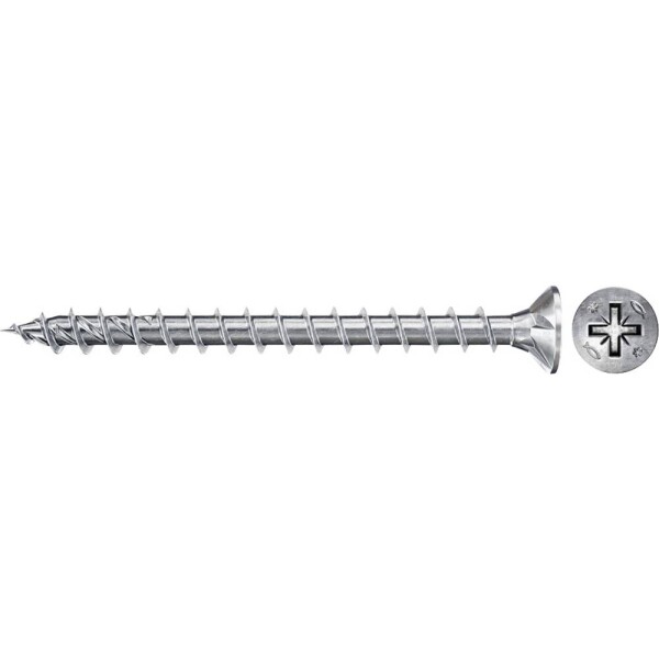 Fischer Power-Fast II CZF 670183 skrutky do drevotriesky 4 mm 16 mm krížová dražka Pozidriv ocel glavanizované zinkom 200 ks; 670183