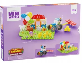 MARIOINEX Stavebnica Waffle Farmer Veterný mlyn