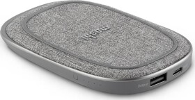 Moshi Porto Q 5K Portable Battery with Built-in Wireless Charger - Nordic Gray