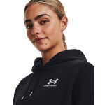 Mikina Under Armour Icon Fleece OS Hoodie Black/ White L