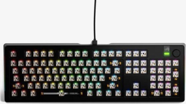 Glorious Klawiatura Glorious GMMK 3 Pro 100% Custom Gaming - Barebone, ANSI-Layout, schwarz
