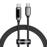 Baseus CATSK-B01 Display Cable USB-C (M) - USB-C (M) 1 m čierna / 100W (CATSK-B01)