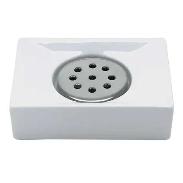 Spirella QUADRO mydlenka biela / porcelán (7610583001542)