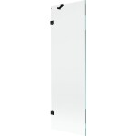 MEXEN/S - Lunar vaňová zástena FIX 60 x 150, transparent, čierna 897-060-000-70-00