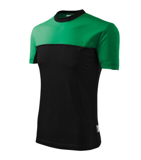 Tričko Colormix unisex stredne zelené 2XL