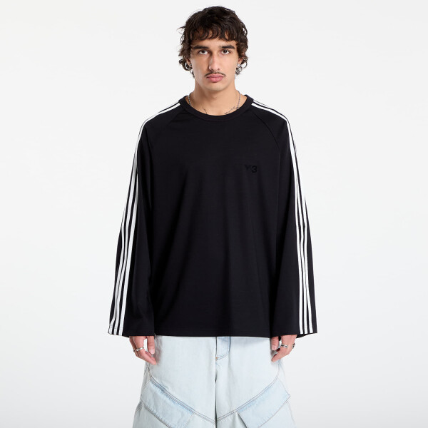 Tričko Y-3 Wire Long Sleeve Tee UNISEX Black M