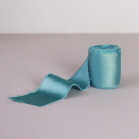 Bella Rose Saténová stuha 4 cm – Petrol (4,5 m)