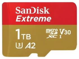 SanDisk Extreme microSDXC 1TB / Pamäťová karta microSD / UHS-I U3 V30 A2 / čítanie: 190 MB/s / zápis: 130 MB/s (SDSQXAV-1T00-GN6MN)