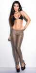 Sexi KouCla skinny nohavice so zipsami black XL