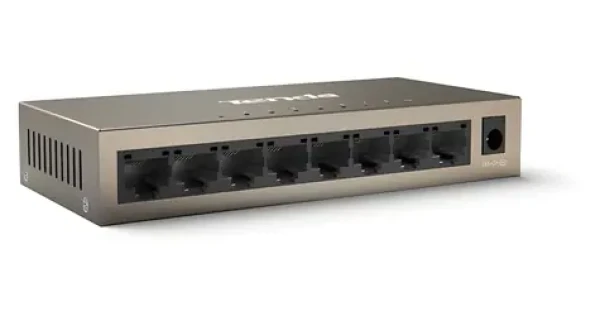Tenda TEG1008M / Switch / 8x Gigabit LAN / bez ventilátora / kovový / na stenu (75011833)