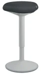 Leitz Ergo svetlo šedá / Balančná stolička pre státie / výškovo nastaviteľná 57-82 cm / nosnosť 110 kg (65450085)