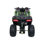 Mamido Detská benzínová štvorkolka RamiGO DISCOVERER 125CC čierno-zelená