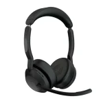 JABRA Evolve2 55 čierna / Slúchadlá / mikrofón / ANC / USB-C / Bluetooth / stojanček / UC Stereo (25599-989-889)