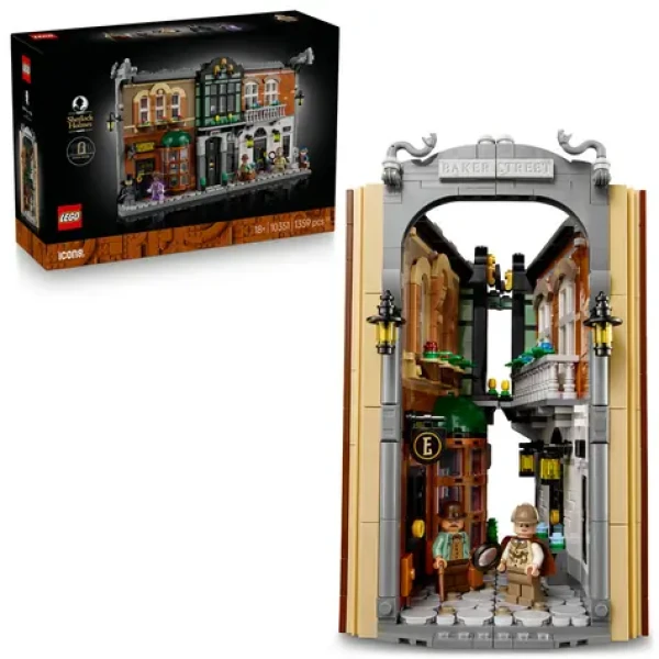LEGO® Icons 10351 Knižná zarážka: Sherlock Holmes