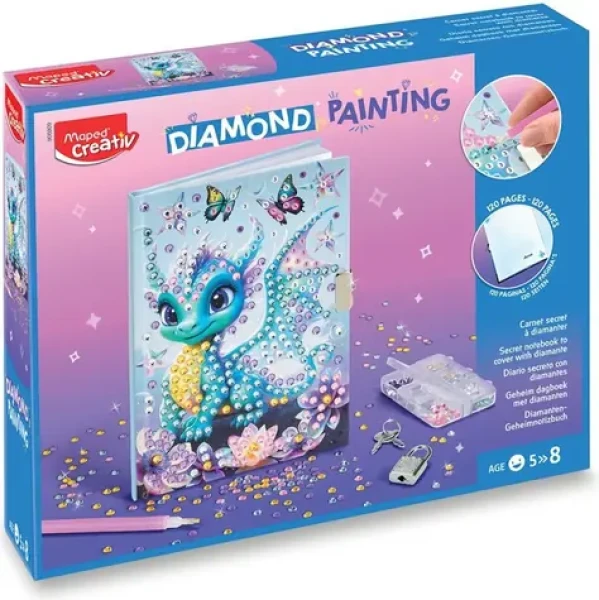 Maped Kreatívna sada Diamond Painting Tajný denníček