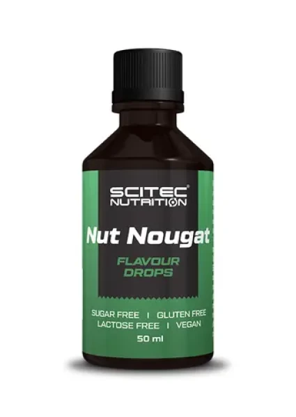 Scitec Nutrition Flavour Drops orechový nugát 50 ml (14219)