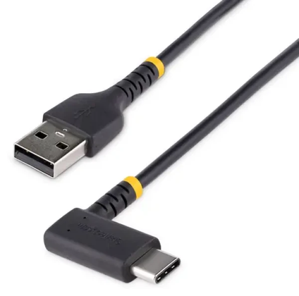 StarTech USB-C - USB-A / Kábel / Uhlový / 0,3 m / Rýchlonabíjací / USB 2.0 (R2ACR-30C-USB-CABLE)