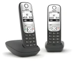 Gigaset A690 Duo čierna / Telefón / DECT / 2 slúchadlá (L36852-H2810-B101)