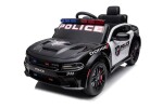 Mamido Elektrické autíčko Dodge Charger policajné čierne