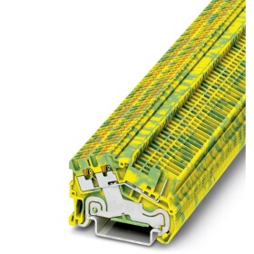 Ground modular terminal block PTS 1,5/S-TWIN/1P-PE 3214725 Phoenix Contact; 3214725