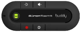 Bezdrôtová sada Supertooth BUDDY / na tienidlo / MultiPoint / AutoConnect / Autopairing / čierne (HBTSTBUDDY)