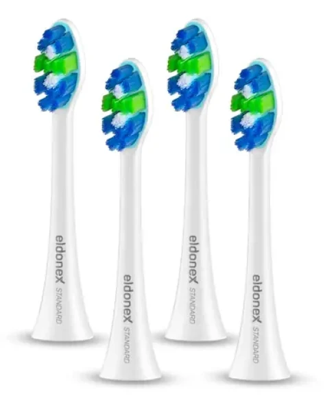 Eldonex SonicPro STANDARD náhradné hlavy kefky biela (ETB-0001-WH)