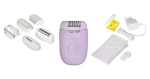 Philips 4000 BRE257/00 purpurová / Epilátor / 2 rýchlosti / masážne funkcie (BRE257/00)