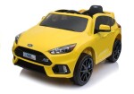 Mamido Elektrické autíčko Ford Focus RS žlté