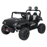 Mamido Detské elektrické autíčko PASSION 4x200W 24V čierne