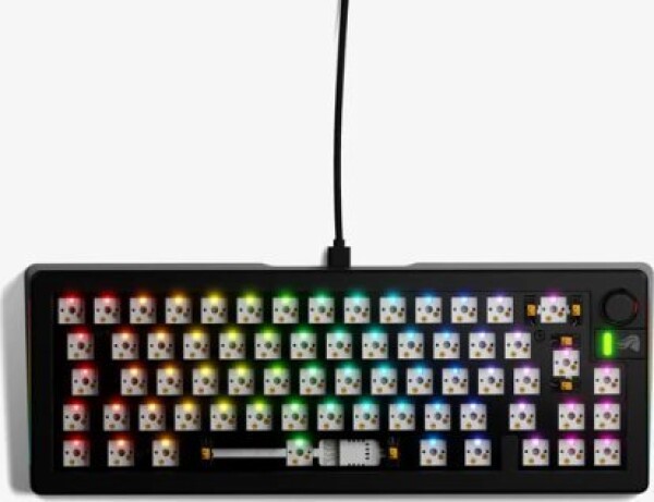 Glorious Glorious GMMK 3 65 % Custom Gaming-Tastatur - Barebone, ISO-Layout, schwarz