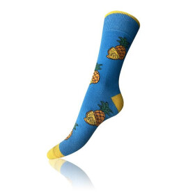 Darčekové balenie zábavných bláznivých ponožiek 4 páry CRAZY SOCKS BOX - BELLINDA - svetlozelená 39 - 42