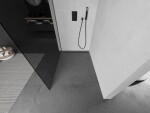 MEXEN/S - Kyoto Sprchová zástena WALK-IN 90 x 200, grafit 8 mm, grafit metal 800-090-101-95-40