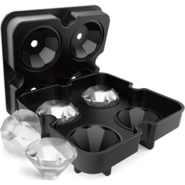 Silikónová forma na ľad diamant - Cakesicq - Cakesicq