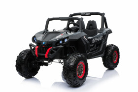 Mamido Mamido Elektrické autíčko Buggy SuperStar 4x4 lakované Black Carbon