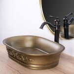 REA - Umývadlo na dosku WILMA RUSTIC REA-U3305