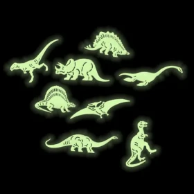 Rappa Dekorácie dinosaury svietiace v tme