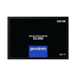 GOODRAM CL100 Gen. 3 240GB / 2.5 / SATA III / 3D-NAND TLC / R: 520MBs / W: 400MBs / dopredaj (SSDPR-CL100-240-G3)