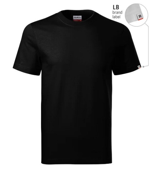 Recall tričko unisex black 01 (štítok značky) 3XL