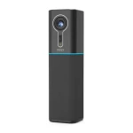 PORT CONNECT stolná konferenčná veža čierna / 2k @ 60fps / mikrofón / reproduktor / USB-A (902004)