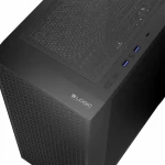 Logic DART PRO čierna / Skriňa / Midi Tower / ATX / USB-C 3.2 Gen2 / 4X 120mm fan / bez zdroja (AT-DART-PRO-0000-10)