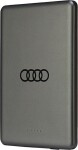 Audi Audi Induction Powerbank 15W 5000mAh gray/gray Big Logo MagSafe AU-MWPB5000-GT/D1-GY